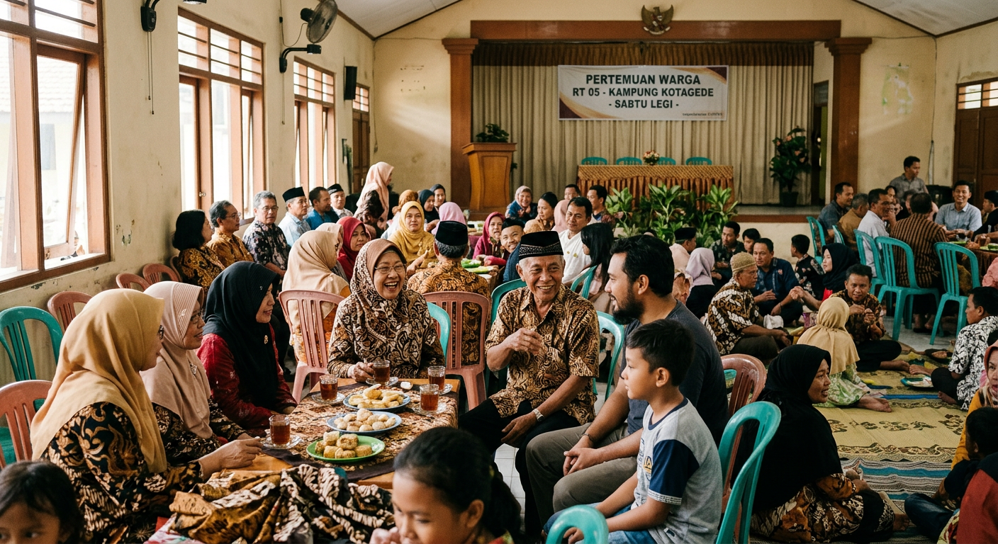 Pertemuan komunitas LIVESGP BENGKULU - masyarakat Indonesia berkumpul bersama